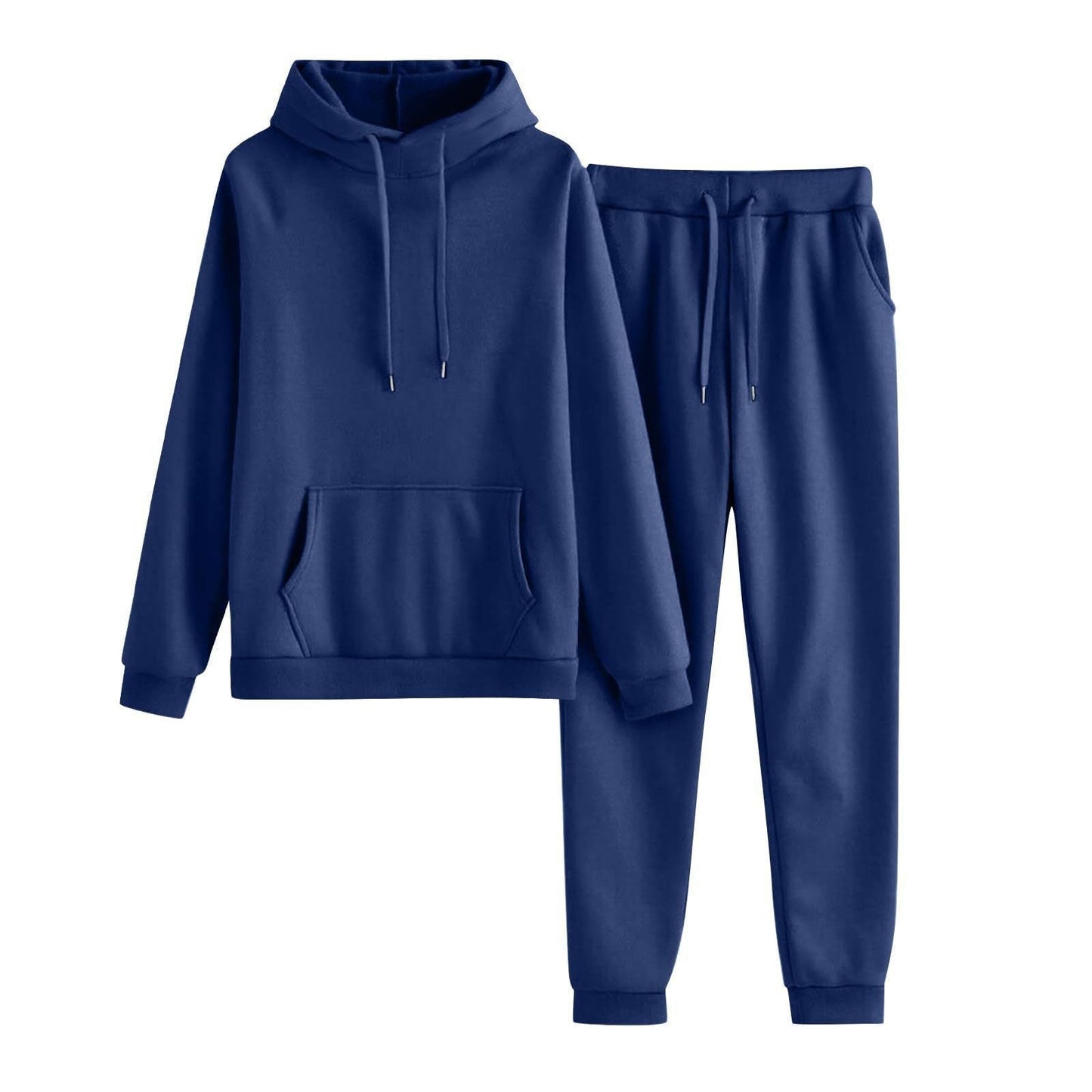 Damen Hoodie Jogginghose Set Lässig Mit Taschen Eveloria