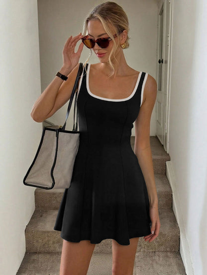 Damen Sommerkleid Figurformend Bequem Eveloria