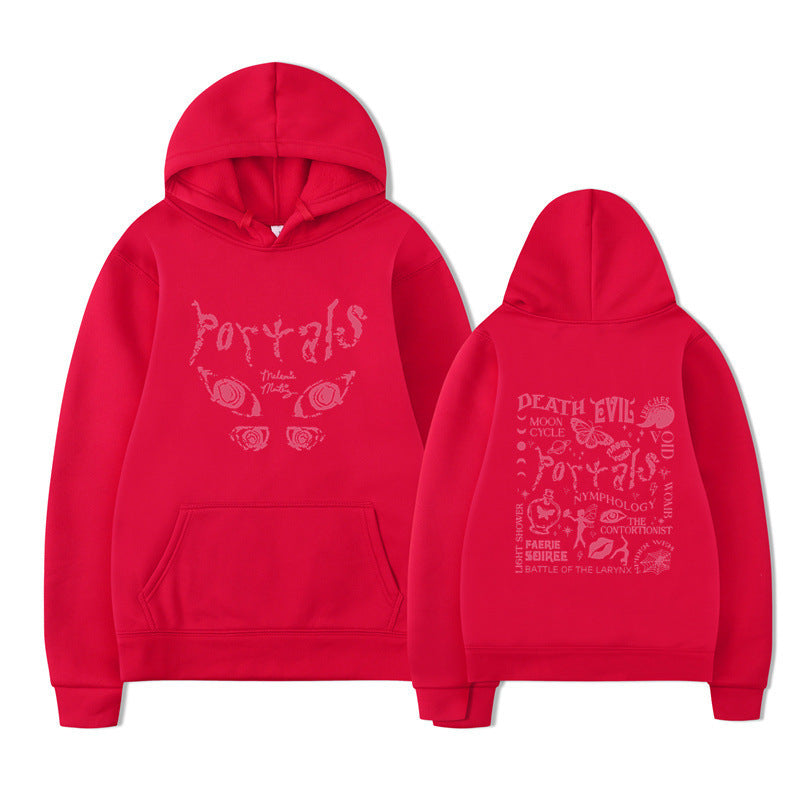 Damen Kapuzenpullover Bequem Kreatives Motiv Eveloria