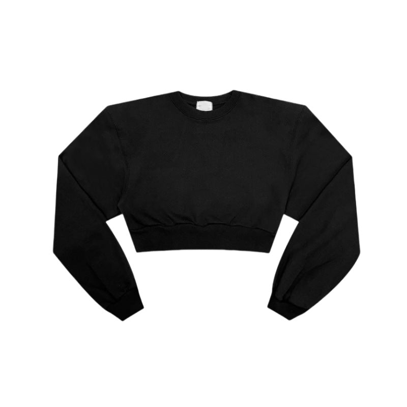 Damen Cropped-Pullover Eveloria Gemütlich