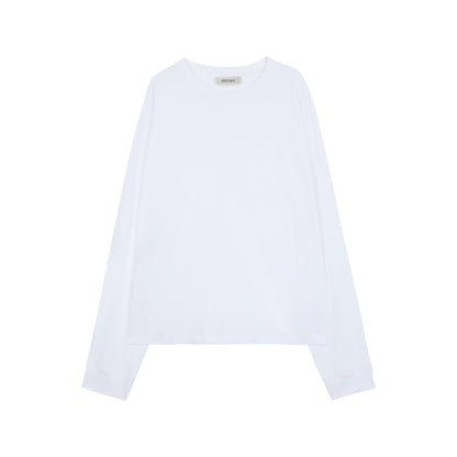 Damen Langarmshirt Minimalistisch Eveloria