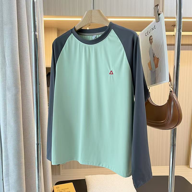 Damen Langarm-T-Shirt atmungsaktives Mesh Eveloria
