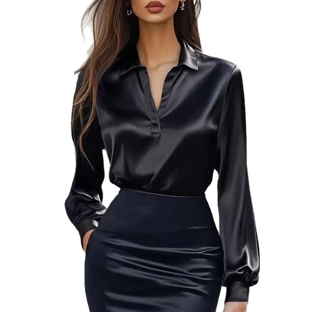 Damen Bluse Eveloria Elegantes Design