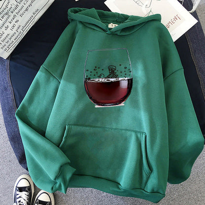 Damen Hoodie Glasdesign Eveloria