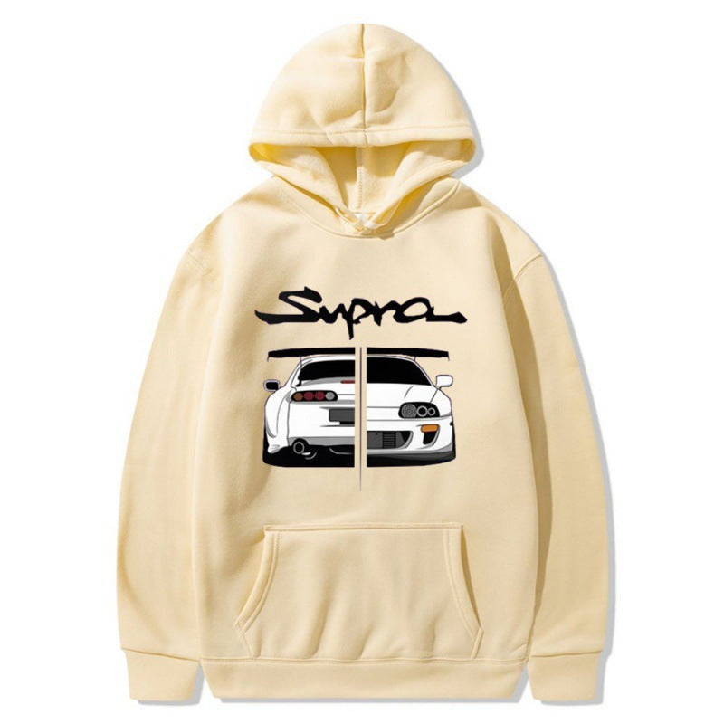 Damen Kapuzenpullover mit Kängurutaschen und einzigartigem Design