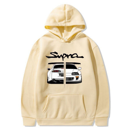 Damen Kapuzenpullover mit Kängurutaschen und einzigartigem Design