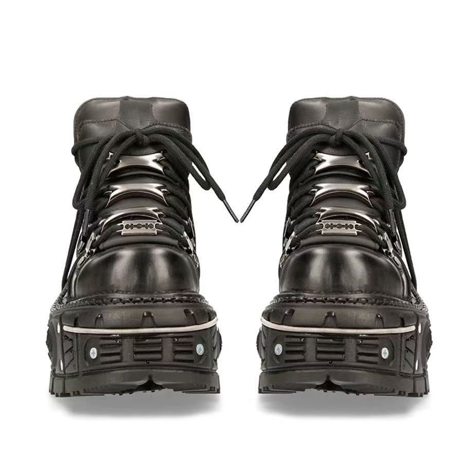 Damen High- Stiefel Robuste Gummisohle Eveloria