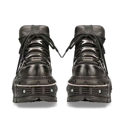 Damen High- Stiefel Robuste Gummisohle Eveloria
