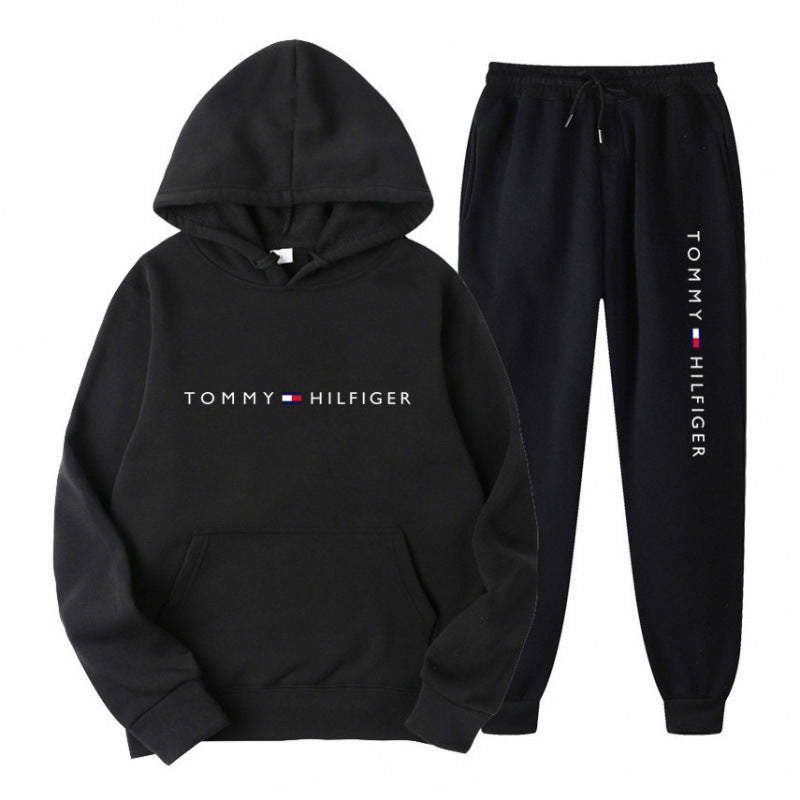 Damen Sweatanzug Kapuzensweater Jogginghose Eveloria