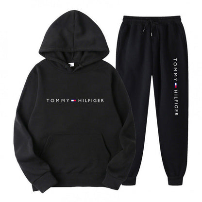 Damen Sweatanzug Kapuzensweater Jogginghose Eveloria