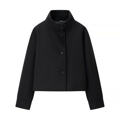 Damen Stehkragenjacke Modisch Eveloria