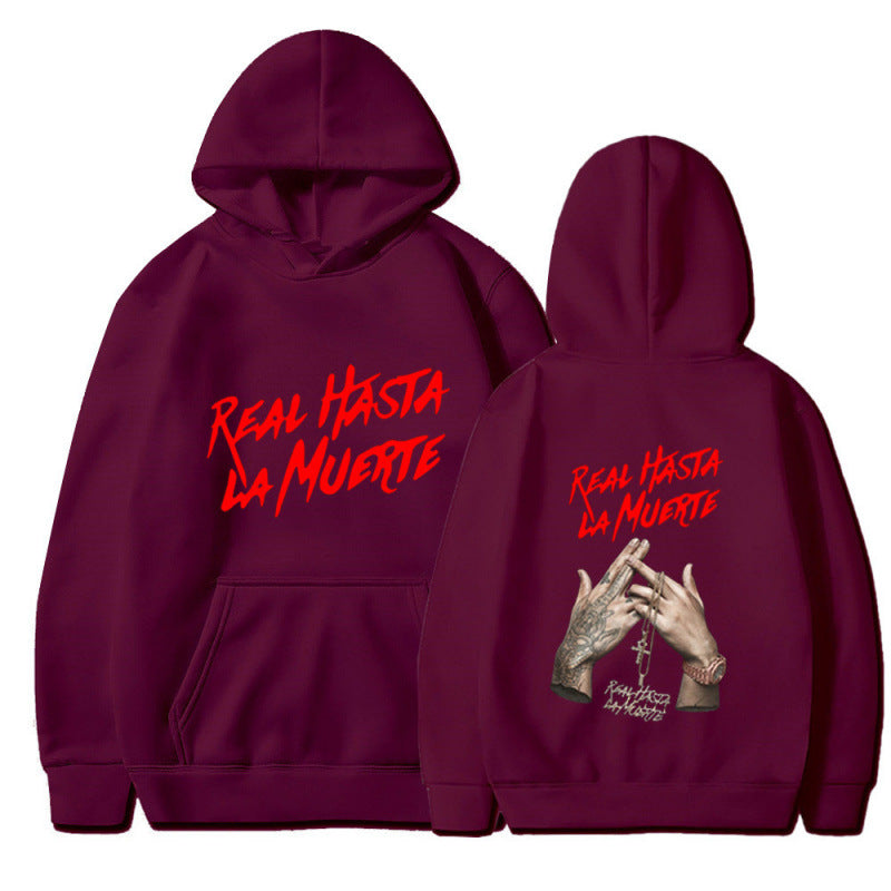 Damen Kapuzensweater Urbaner Stil mit Schriftzug