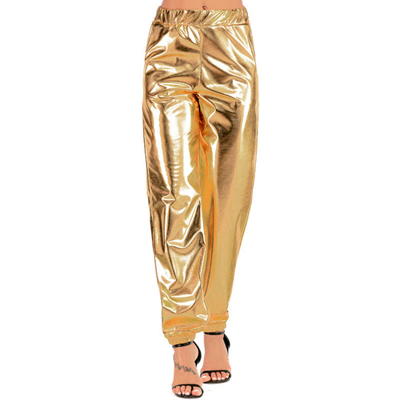 Damen Freizeithose Glänzend Eveloria