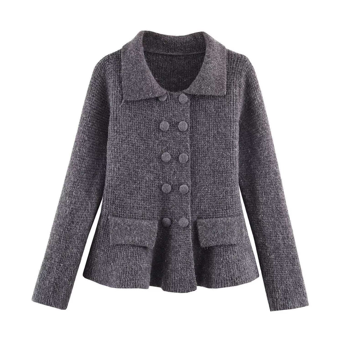 Damen Strickjacke Lässig Feminin Eveloria