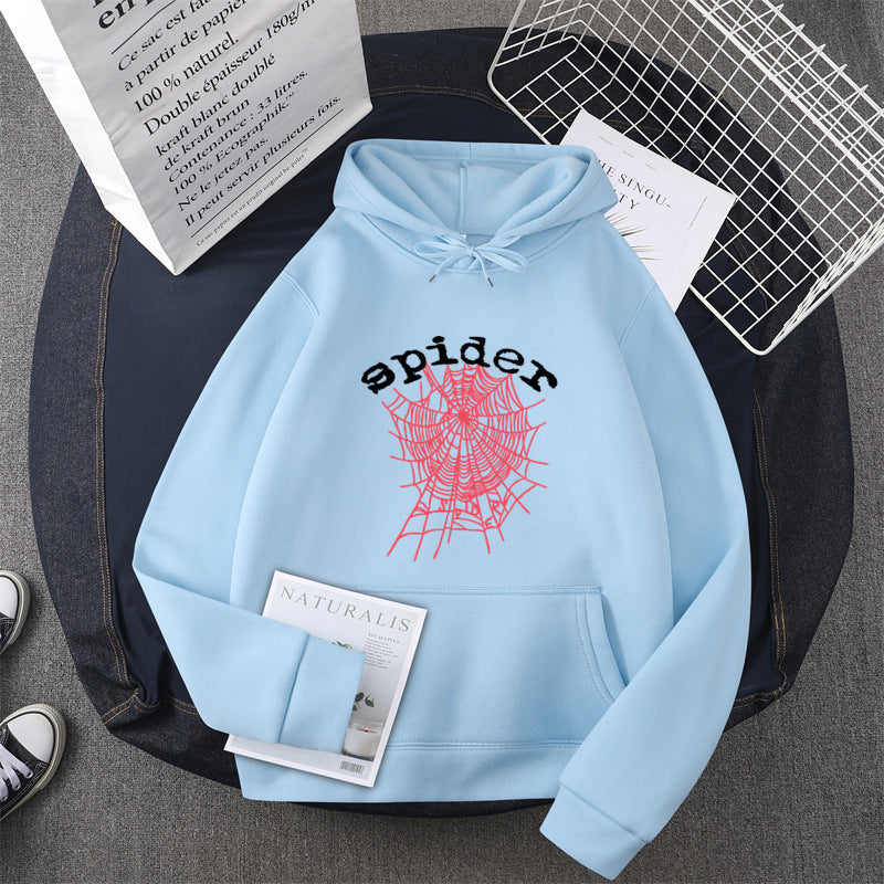Damen Kapuzensweater Spinnenmotiv Eveloria