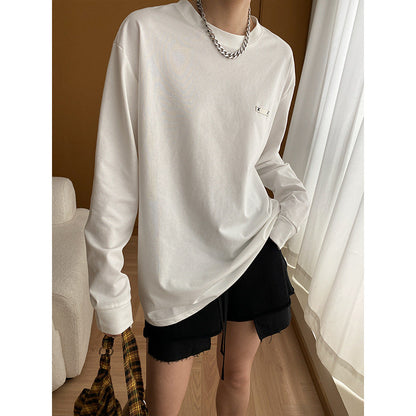 Damen Langarmshirt Sportlich Moderner Schnitt Eveloria - Eveloria