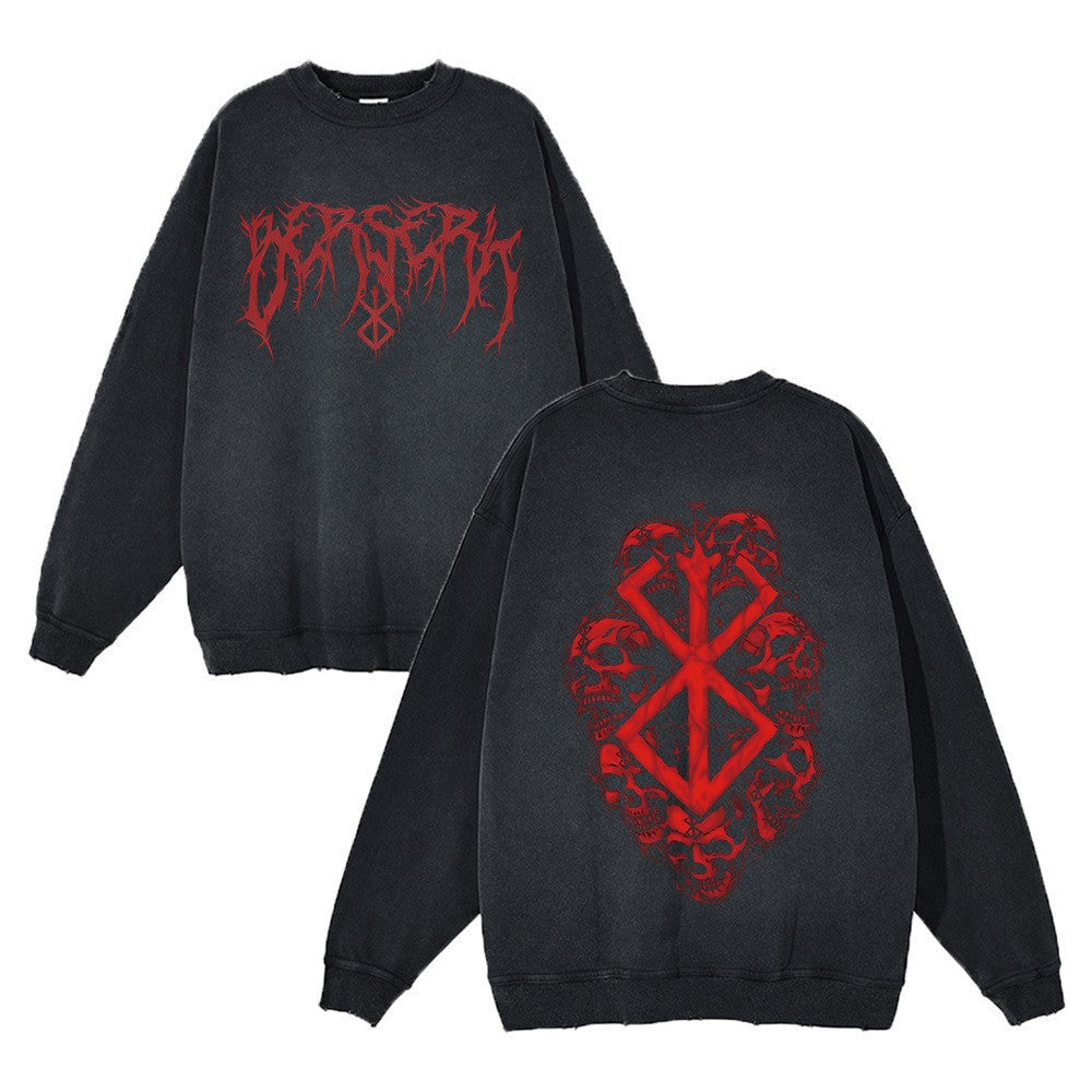 Damen Sweatshirt Gothik Motiv Eveloria