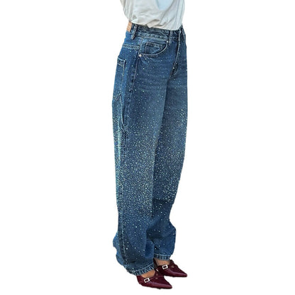 Damen Oversized T-Shirt Spitzenärmel Weiß