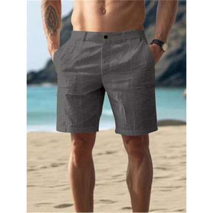 Herren Badeshorts Schnelltrocknend Mit Seitentaschen Blau Eveloria