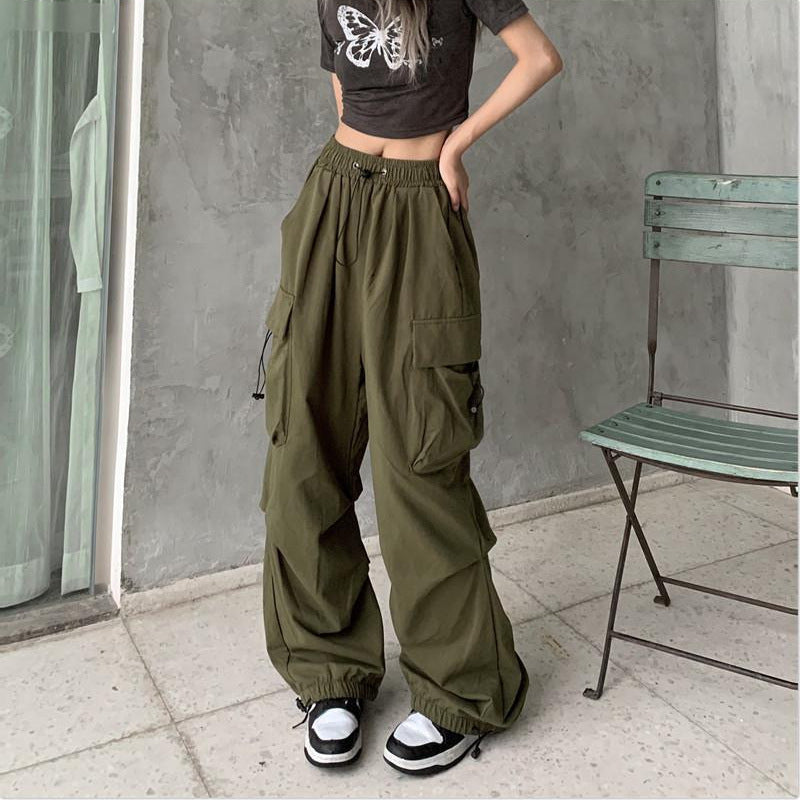 Damen Cargo-Hose Praktische Taschen Bequem Eveloria