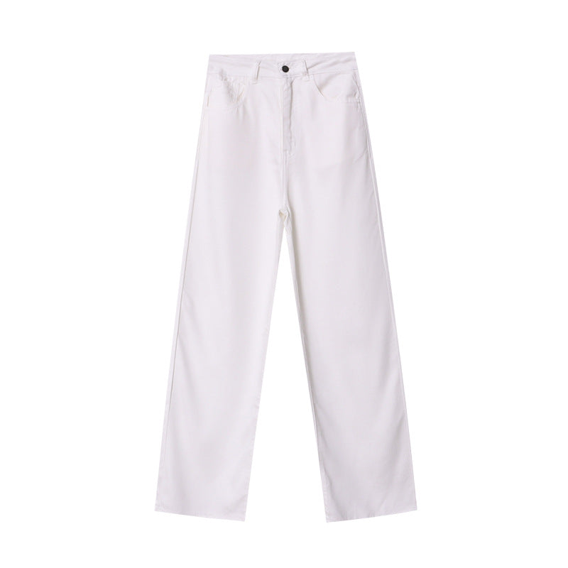 Damen High-Waist Jeans Weite Fit Eveloria