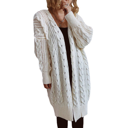 Damen Strickjacke Oversized Lässig Eveloria