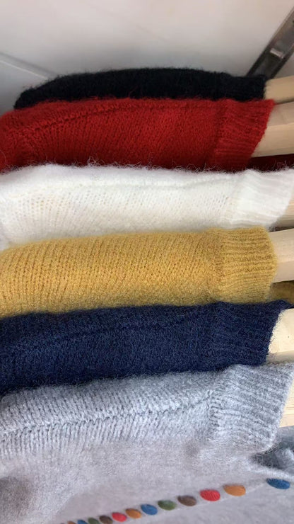 Damen Strickjacke Weichgefilzt Bunt Eveloria