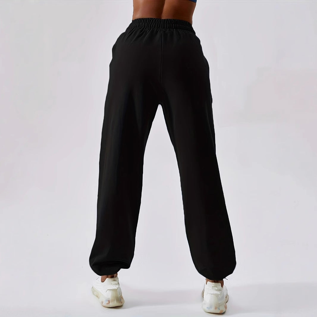 Damen Sporthose Hochbund Elastisch Eveloria