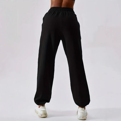 Damen Sporthose Hochbund Elastisch Eveloria