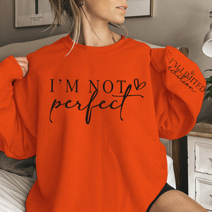Damen Oversized Sweatshirt Statement-Print Eveloria