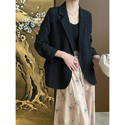 Damen Leichter Sommerkleid aus luftigem Stoff Eveloria - Eveloria