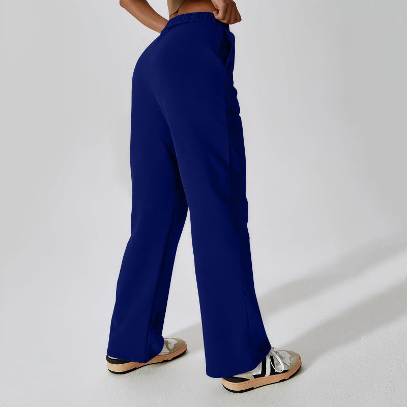 Damen Freizeithose Bequeme Passform Seitentaschen Eveloria