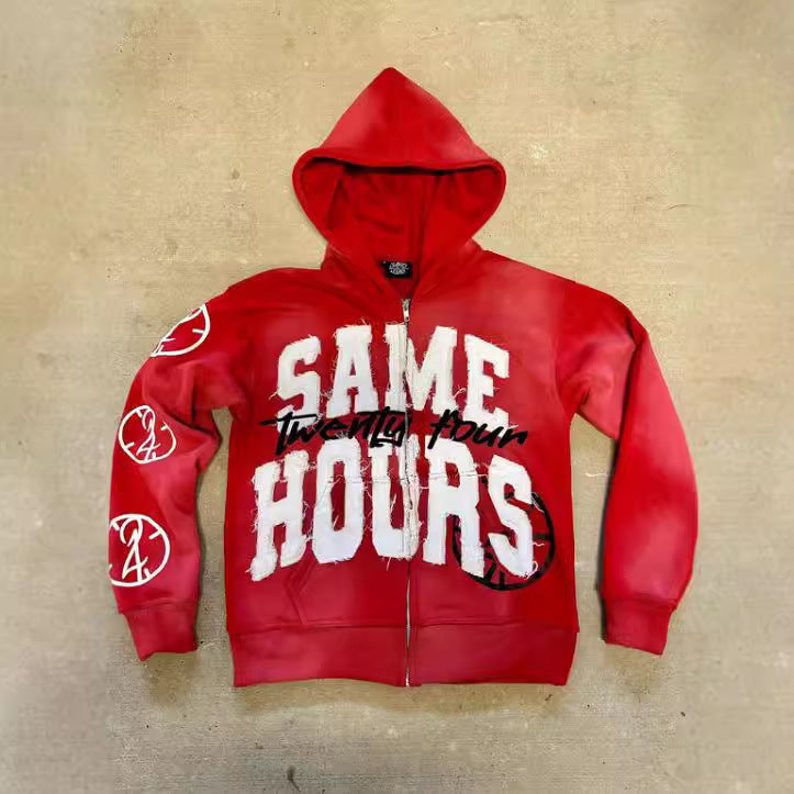 Damen Kapuzenpullover Bequem Auffälliger Schriftzug Eveloria