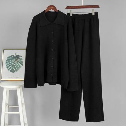 Damen Strickoberteil Rippmuster