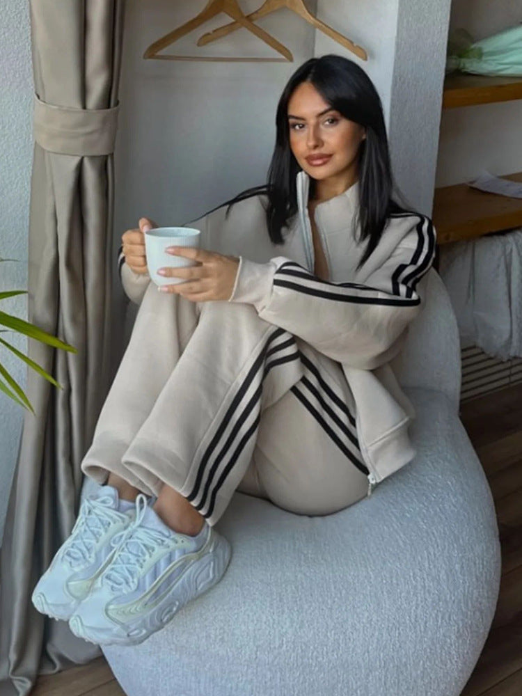 Damen Sportanzug Set Eveloria Baumwolle