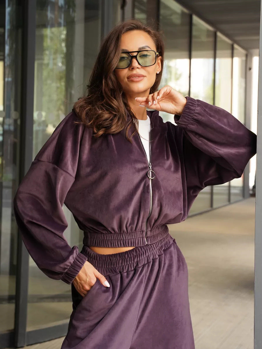 Damen Freizeitjacke Elastischer Bund Eveloria
