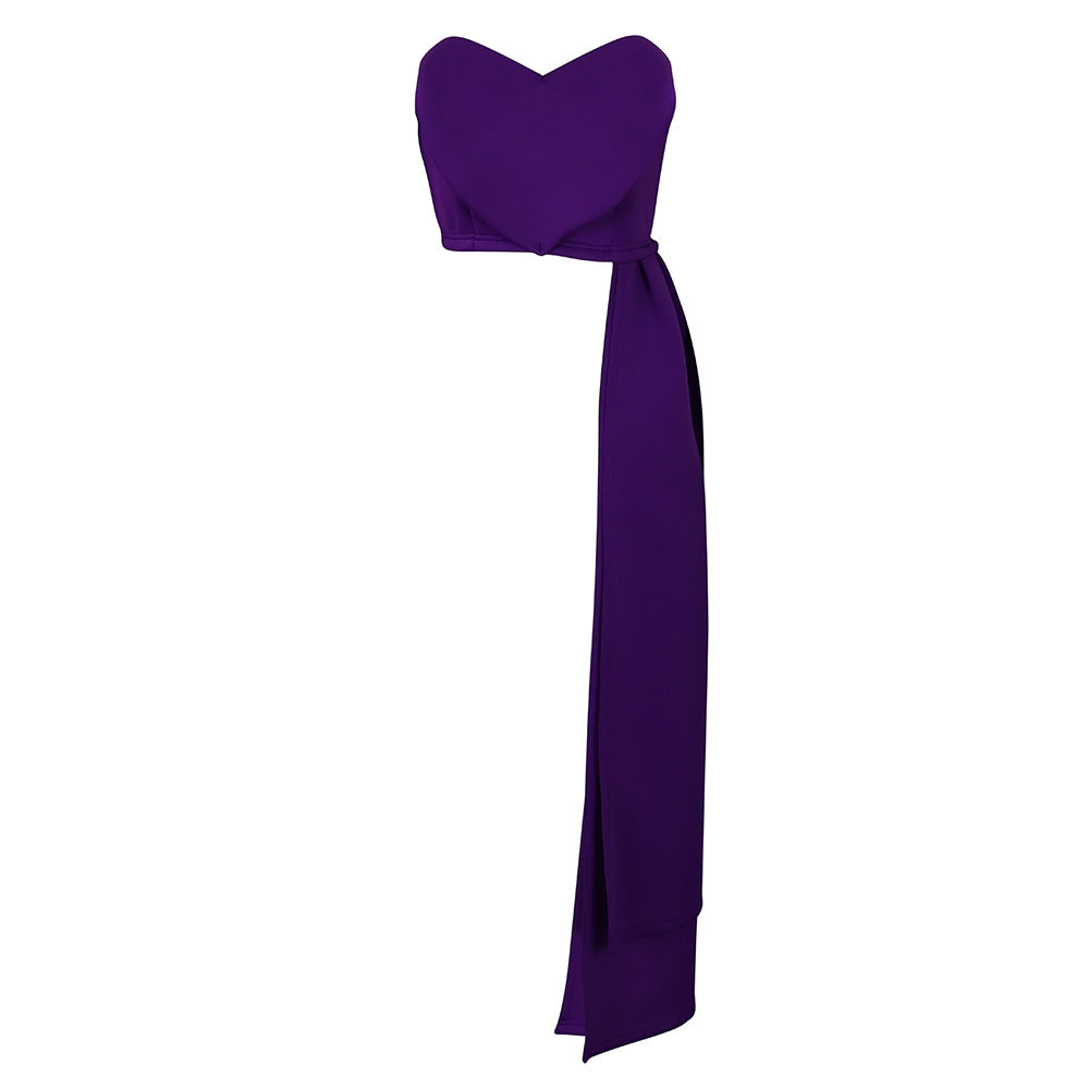 Damen Bandeau- mit Satin-Schleife Elegant