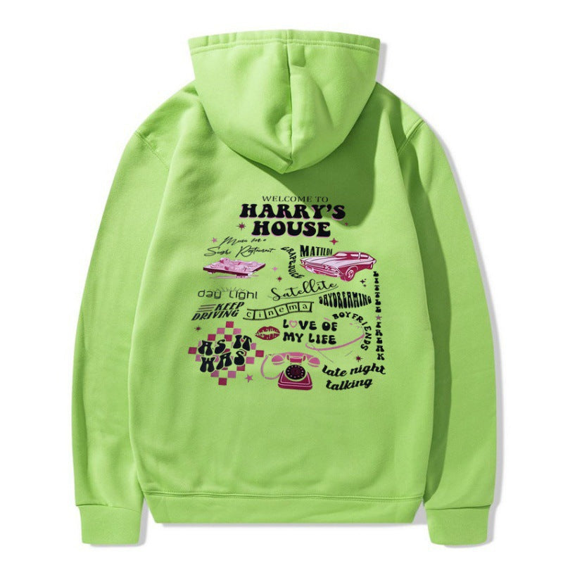 Damen Pullover Kapuze mit Grafikdesign Eveloria