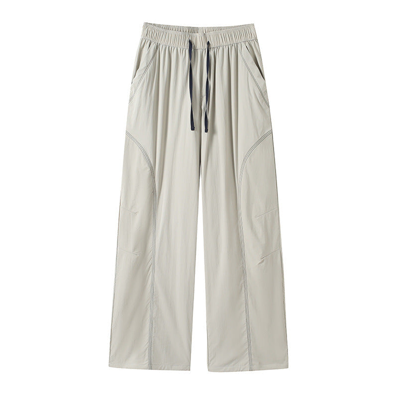 Damen Leichtlaufhose Elastischer Bund Praktische Taschen