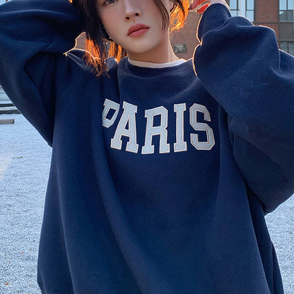 Damen Sweatshirt mit Schriftzug Eveloria