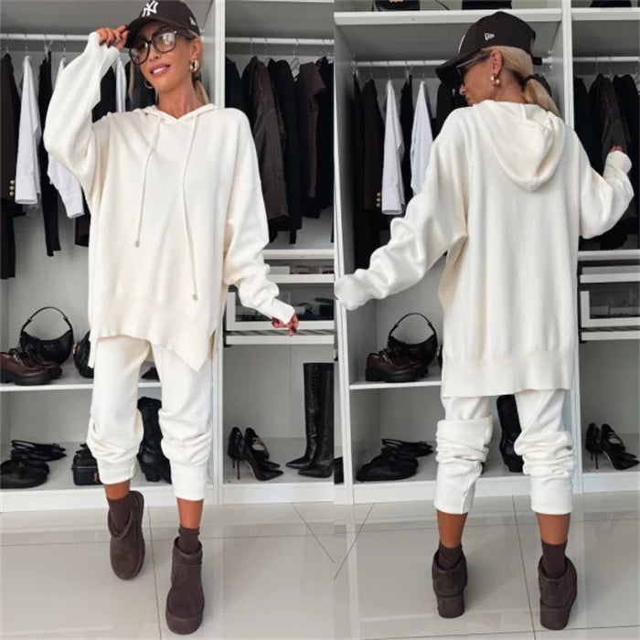 Damen Hoodie Jogginghose Set Bequem Eveloria