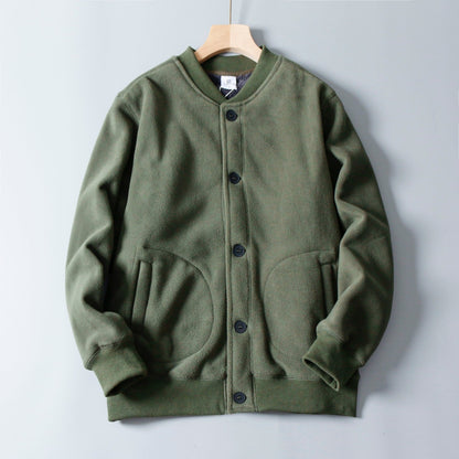 Damen Fleecejacke Bequem Mit Taschen Grau Eveloria