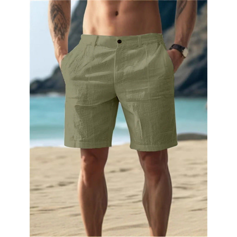 Herren Badeshorts Schnelltrocknend Mit Seitentaschen Blau Eveloria