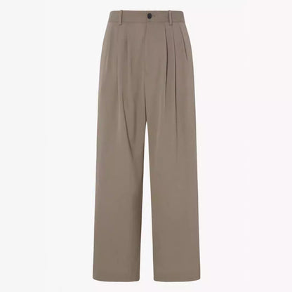 Damen Weite Stoffhose Elegantes Design Eveloria