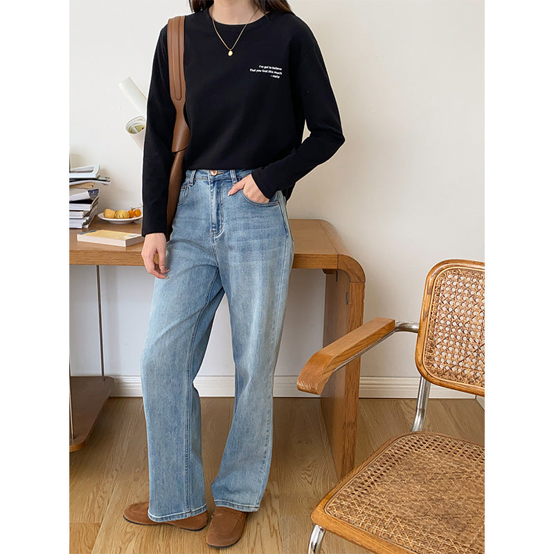 Damen Longsleeve Oberteil Lässig Eveloria