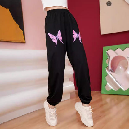 Damen Jogginghose Eveloria Bunt Schmetterling - Eveloria