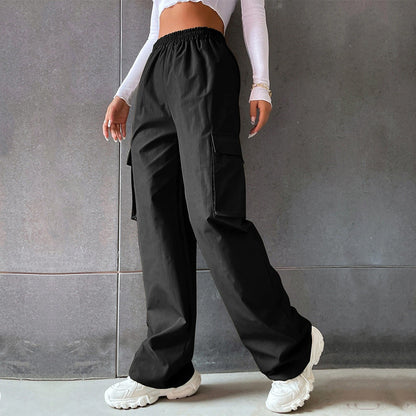 Damen Cargo-Hose Baumwolle Bequamer Schnitt Eveloria