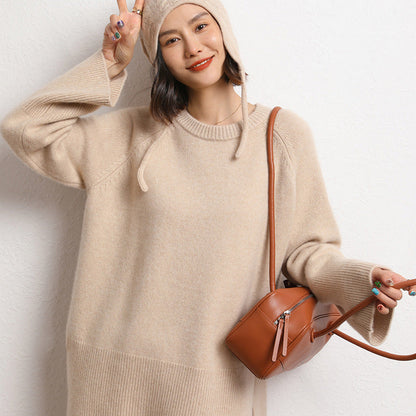 Damen Oversized Pullover Eveloria Großgröße