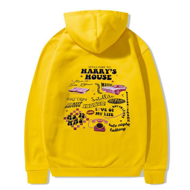 Damen Pullover Kapuze mit Grafikdesign Eveloria