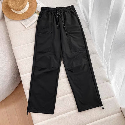 Damen Outdoorhose Atmungsaktives Material Verstellbarer Bund Eveloria